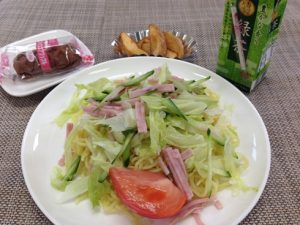 サラダラーメン