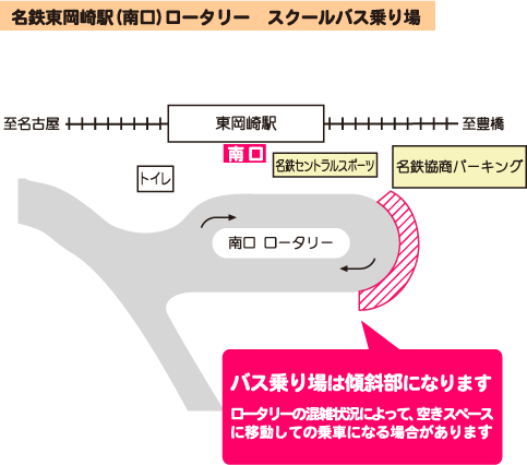 12 10 土 入試日 大学行きスクールバス特別運行表